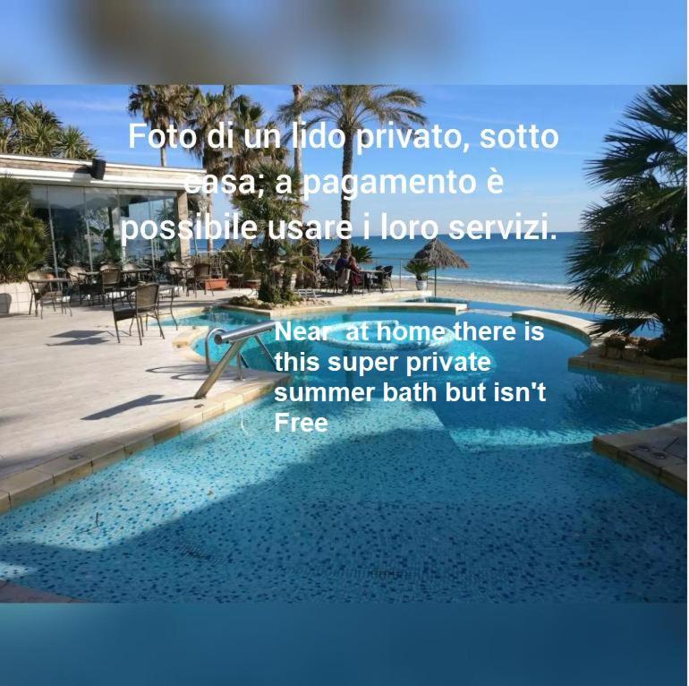 House Of Fly With Sea View, Front The Beach Savone Extérieur photo